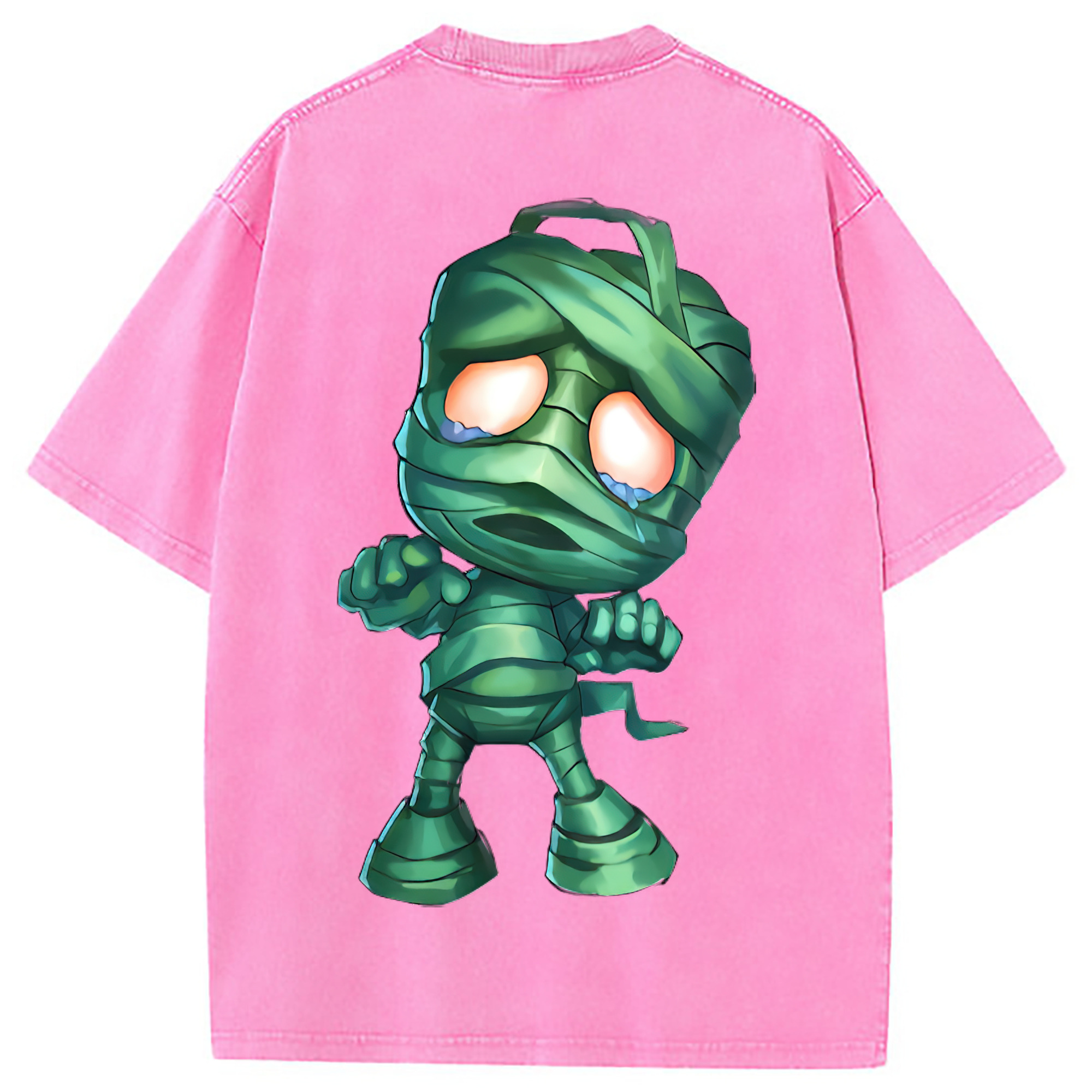 （画像用） リーグ・オブ・レジェンド League of Legends LOL 綿100% ヴィンテージ風 半袖Tシャツ（背面プリント）